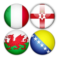 Italia/Irlanda del N/Gales/Bosnia